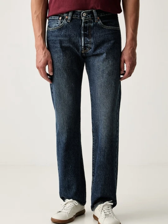 Zdjęcie produktu Levi's jeansy straight męskie 501® LEVIS®ORIGINAL FIT granatowy