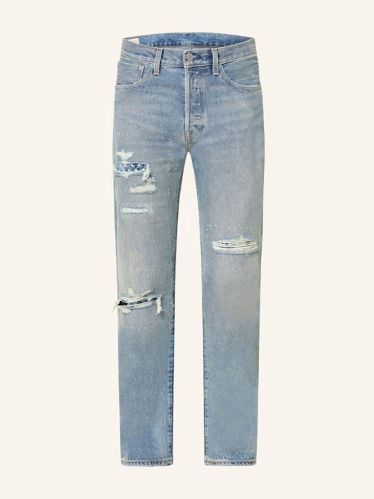 Zdjęcie produktu Levi's® Jeansy W Stylu Destroyed 501 Regular Fit blau