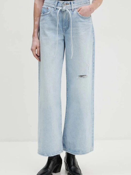 Zdjęcie produktu Levi's jeansy straight damskie XL STRAIGHT niebieski