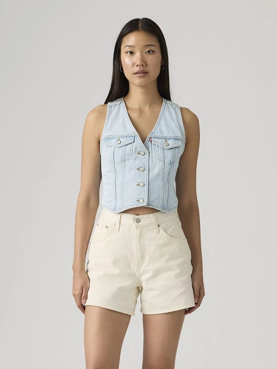 Zdjęcie produktu Levi's Kamizelka dżinsowa w kolorze błękitnym rozmiar: M