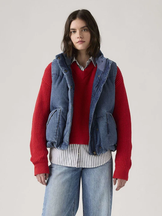 Zdjęcie produktu Levi's Kamizelka w kolorze niebieskim rozmiar: XS
