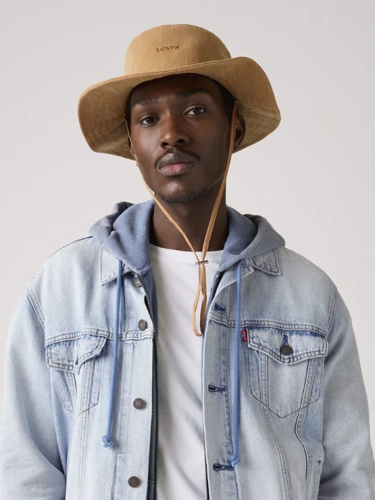 Zdjęcie produktu Levi's Kapelusz w kolorze jasnobrązowym rozmiar: M