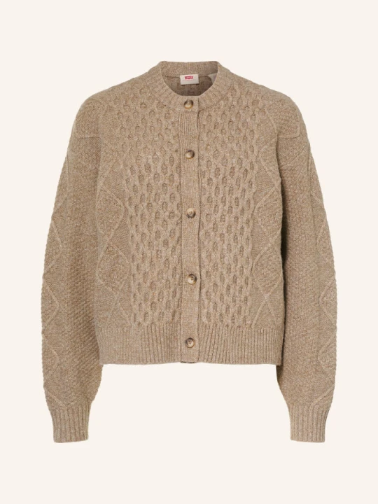 Zdjęcie produktu Levi's® Kardigan Charlotte beige BRĄZOWY