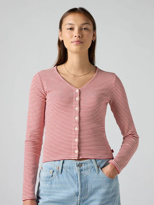 Zdjęcie produktu Levi's Kardigan w kolorze różowo-białym rozmiar: XS