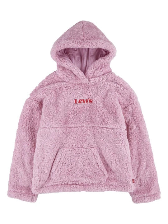Zdjęcie produktu Levi's Kids Bluza pluszowa w kolorze jasnoróżowym rozmiar: 152