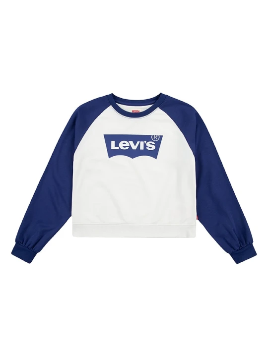 Zdjęcie produktu Levi's Kids Bluza w kolorze biało-niebieskim rozmiar: 158