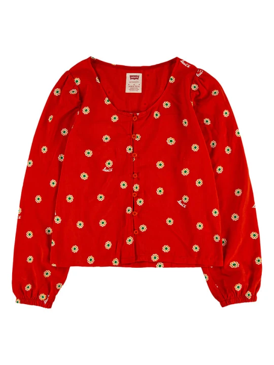 Zdjęcie produktu Levi's Kids Bluzka w kolorze czerwonym rozmiar: 158