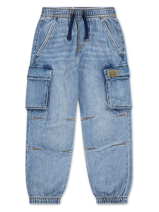Zdjęcie produktu Levi's Kids Bojówki dżinsowe w kolorze błękitnym rozmiar: 98