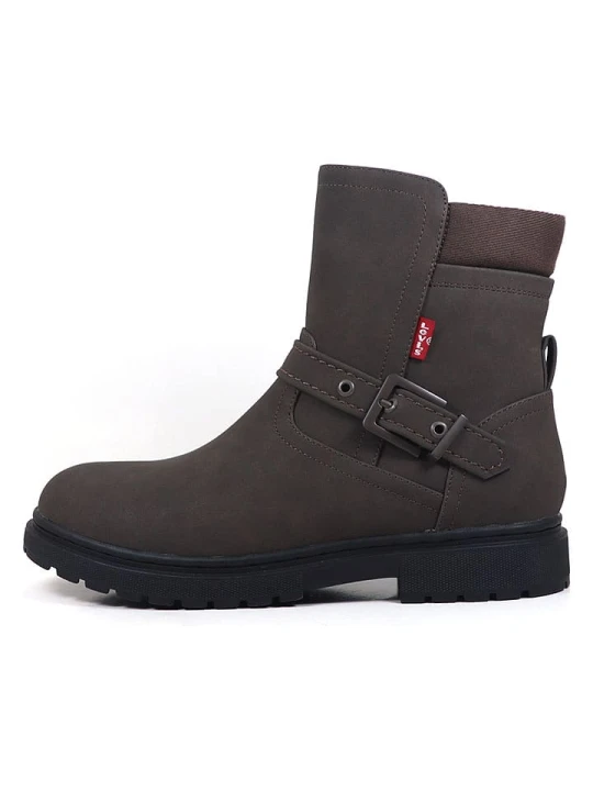 Zdjęcie produktu Levi's Kids Botki "Jetta" w kolorze brązowym rozmiar: 37