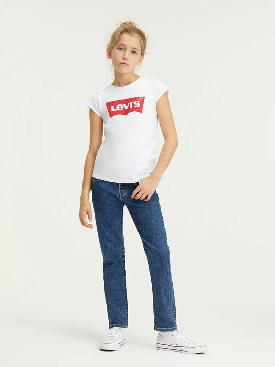 Zdjęcie produktu Levi's Kids Dżinsy "501" w kolorze granatowym rozmiar: 164