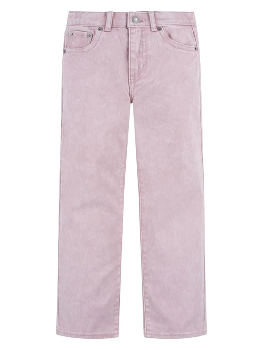 Zdjęcie produktu Levi's Kids Dżinsy - Wide leg - w kolorze jasnoróżowym rozmiar: 158