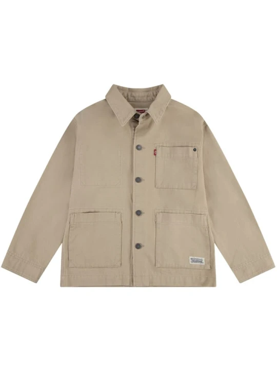Zdjęcie produktu Levi's Kids Koszula dżinsowa w kolorze beżowym rozmiar: 176