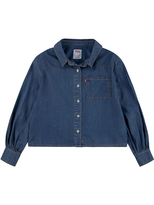 Zdjęcie produktu Levi's Kids Koszula dżinsowa w kolorze granatowym rozmiar: 128