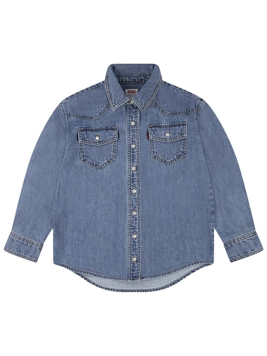 Zdjęcie produktu Levi's Kids Koszula dżinsowa w kolorze niebieskim rozmiar: 158
