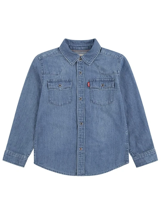 Zdjęcie produktu Levi's Kids Koszula dżinsowa w kolorze niebieskim rozmiar: 176
