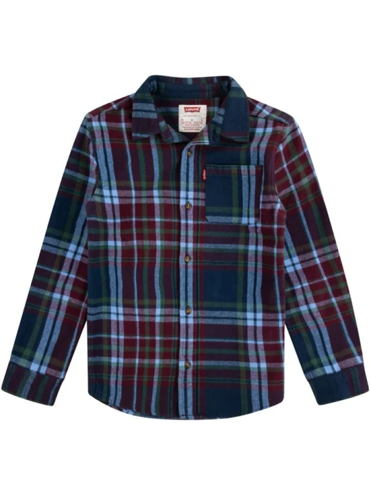 Zdjęcie produktu Levi's Kids Koszula w kolorze niebiesko-zielono-czerwonym rozmiar: 128