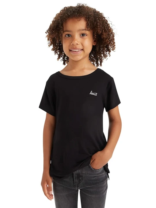 Zdjęcie produktu Levi's Kids Koszulka "Her favorite" w kolorze czarnym rozmiar: 128
