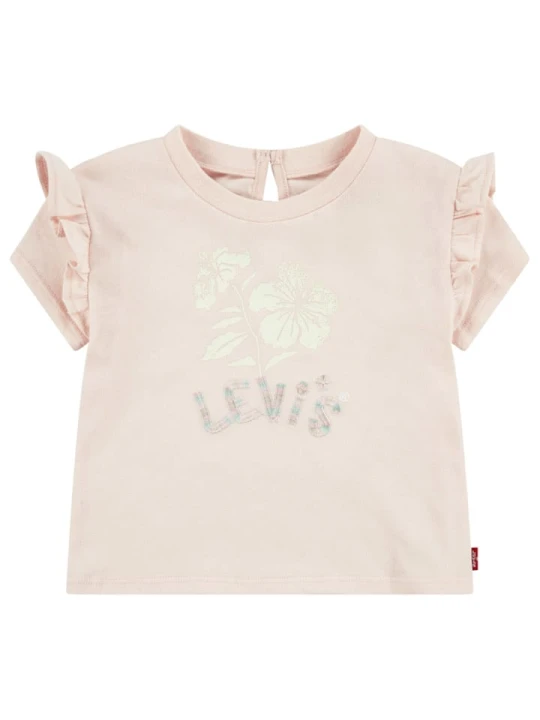 Zdjęcie produktu Levi's Kids Koszulka w kolorze beżowym rozmiar: 86