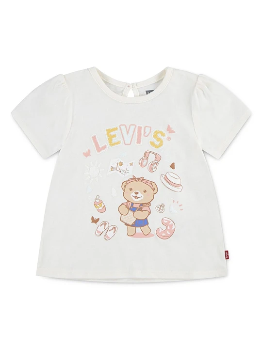 Zdjęcie produktu Levi's Kids Koszulka w kolorze białym rozmiar: 74