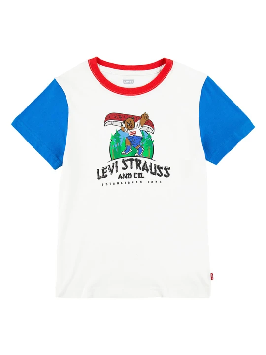 Zdjęcie produktu Levi's Kids Koszulka w kolorze białym rozmiar: 80
