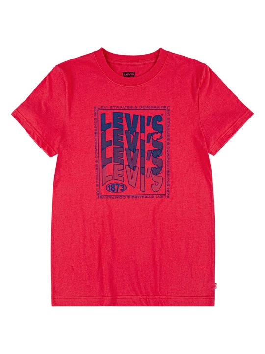 Zdjęcie produktu Levi's Kids Koszulka w kolorze czerwonym rozmiar: 164