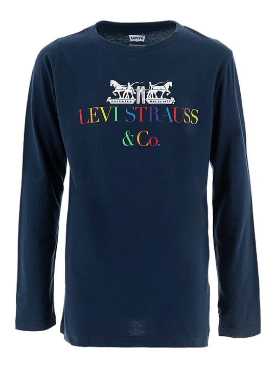 Zdjęcie produktu Levi's Kids Koszulka w kolorze granatowym rozmiar: 164