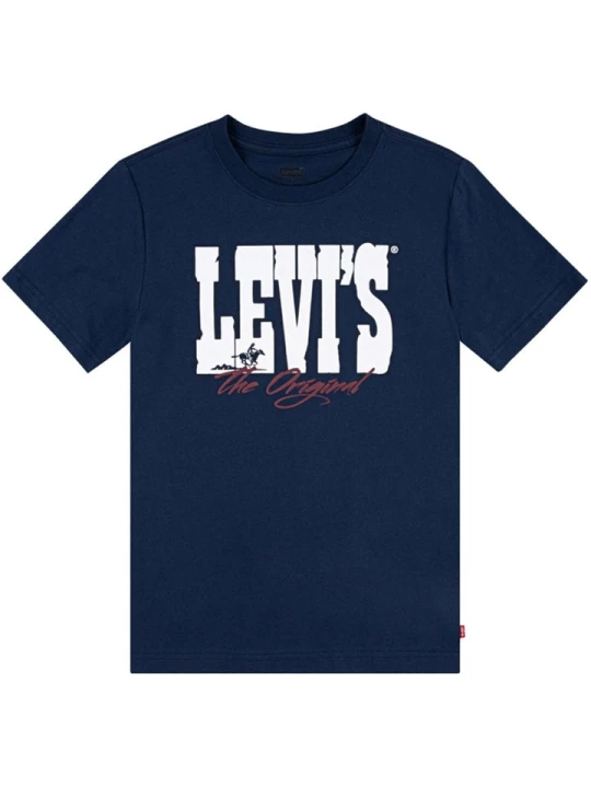 Zdjęcie produktu Levi's Kids Koszulka w kolorze granatowym rozmiar: 92