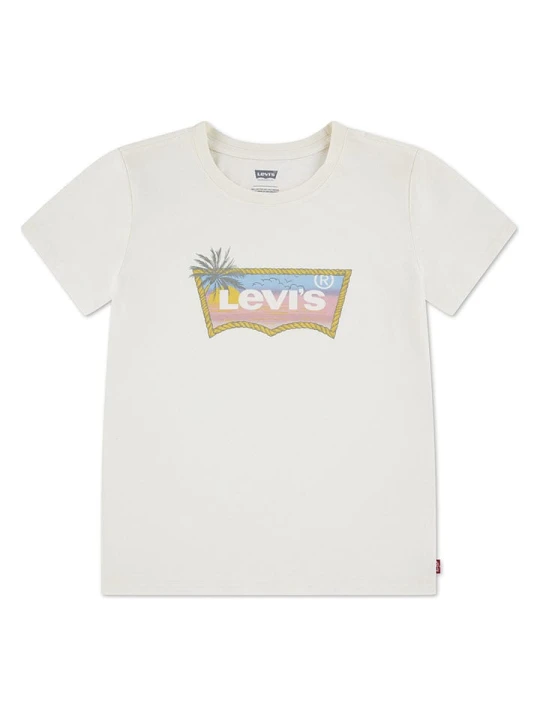 Zdjęcie produktu Levi's Kids Koszulka w kolorze kremowym rozmiar: 74