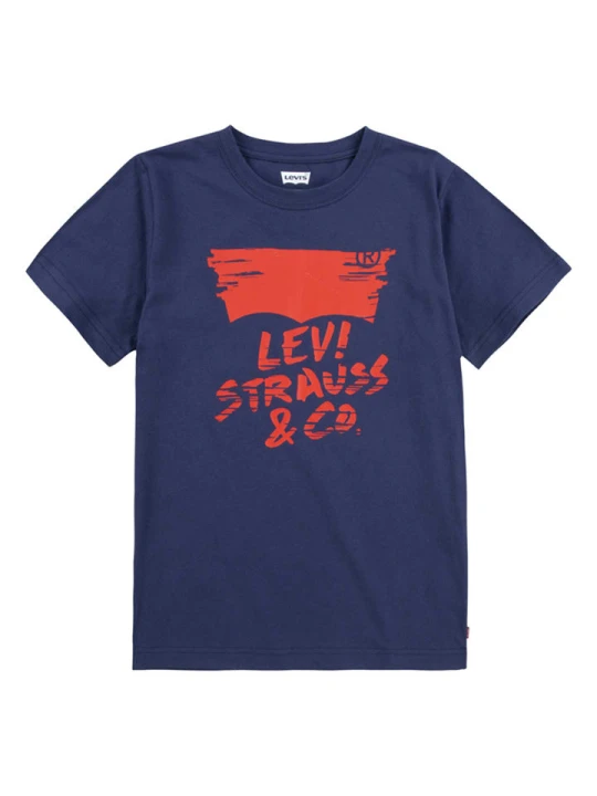 Zdjęcie produktu Levi's Kids Koszulka w kolorze niebieskim rozmiar: 152