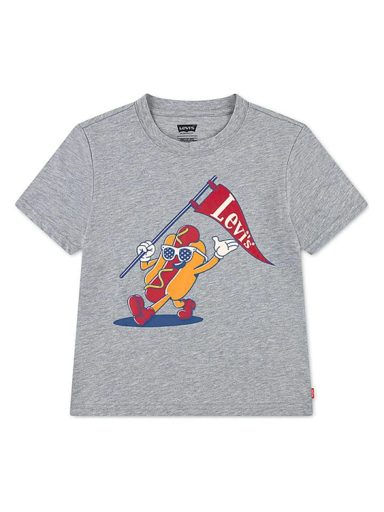 Zdjęcie produktu Levi's Kids Koszulka w kolorze szarym rozmiar: 116