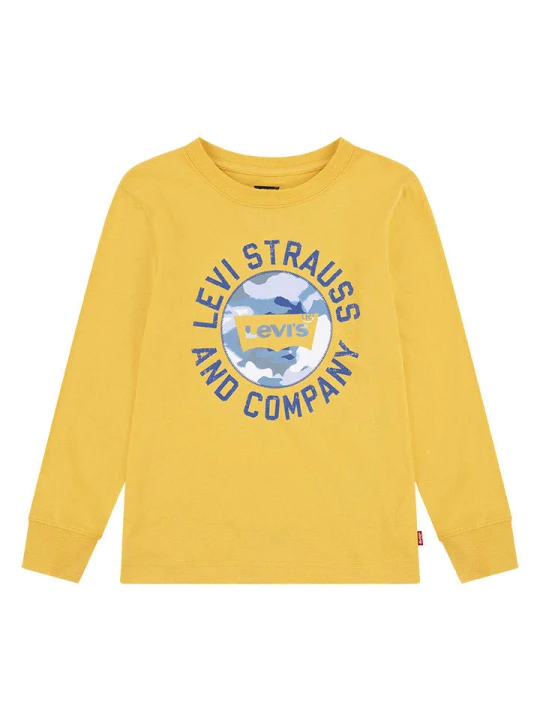 Zdjęcie produktu Levi's Kids Koszulka w kolorze żółtym rozmiar: 152