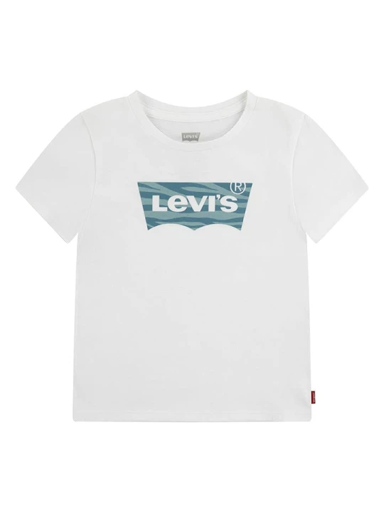Zdjęcie produktu Levi's Kids Koszulka "Zebra" w kolorze białym rozmiar: 164