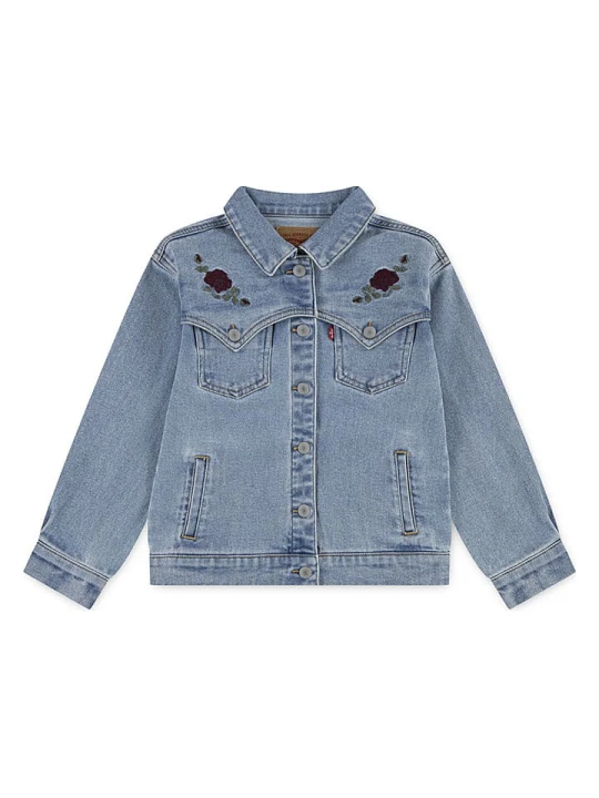 Zdjęcie produktu Levi's Kids Kurtka dżinsowa w kolorze błękitnym rozmiar: 140