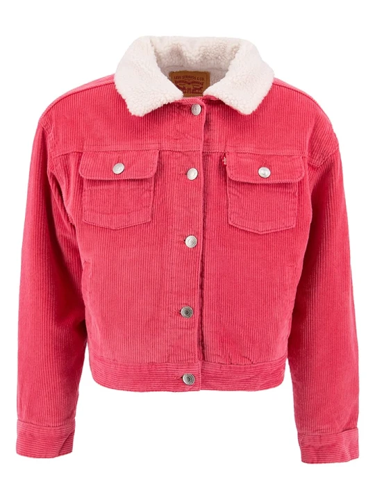 Zdjęcie produktu Levi's Kids Kurtka dżinsowa w kolorze czerwonym rozmiar: 116