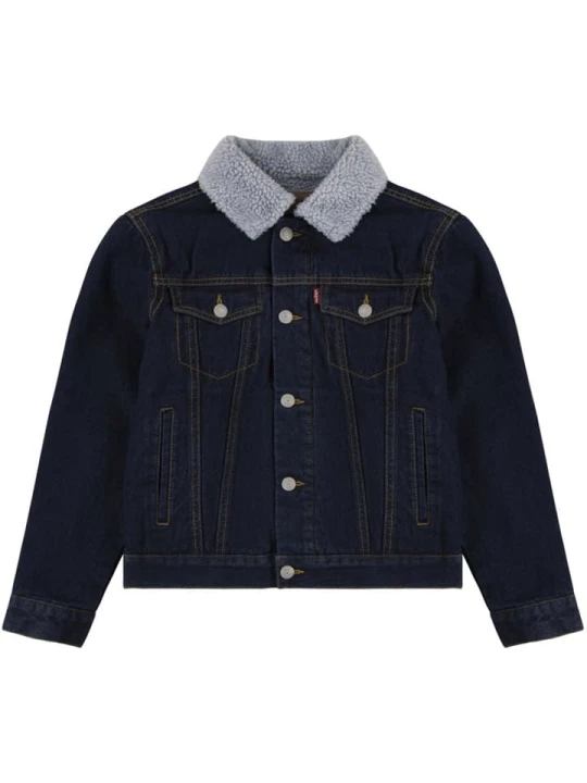 Zdjęcie produktu Levi's Kids Kurtka dżinsowa w kolorze granatowym rozmiar: 164