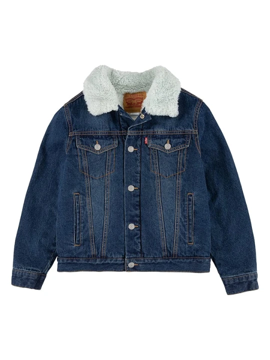 Zdjęcie produktu Levi's Kids Kurtka dżinsowa w kolorze niebieskim rozmiar: 86