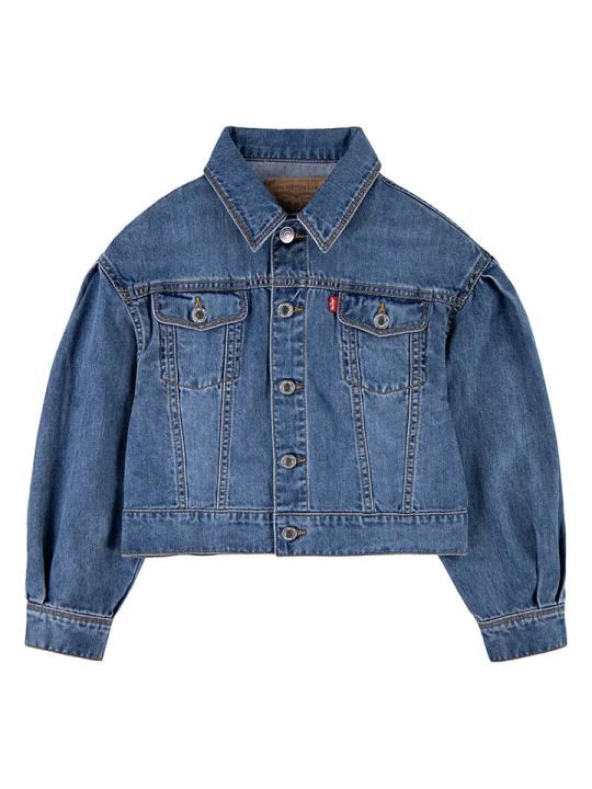 Zdjęcie produktu Levi's Kids Kurtka dżinsowa w kolorze niebieskim rozmiar: 158