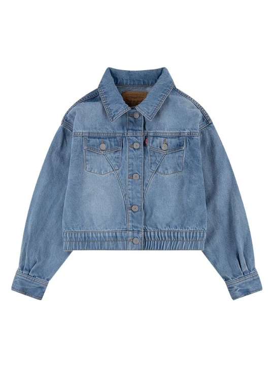 Zdjęcie produktu Levi's Kids Kurtka dżinsowa w kolorze niebieskim rozmiar: 140