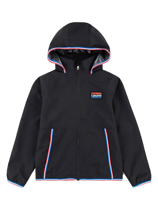 Zdjęcie produktu Levi's Kids Kurtka przeciwwiatrowa w kolorze czarnym rozmiar: 110