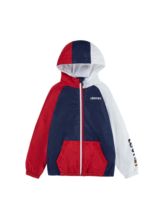 Zdjęcie produktu Levi's Kids Kurtka przeciwwiatrowa w kolorze granatowo-biało-czerwonym rozmiar: 176