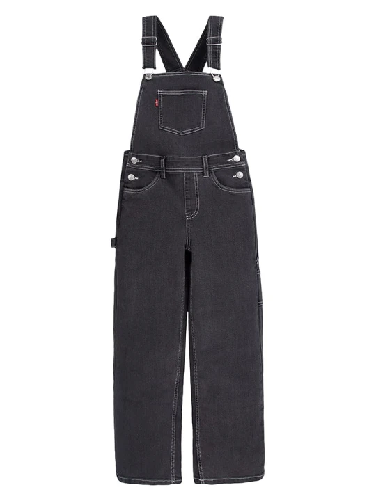 Zdjęcie produktu Levi's Kids Ogrodniczki dżinsowe w kolorze czarnym rozmiar: 152