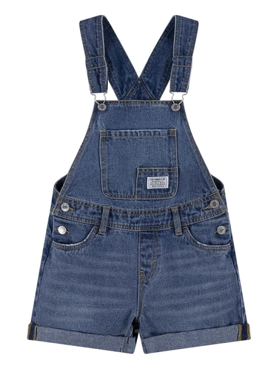 Zdjęcie produktu Levi's Kids Ogrodniczki dżinsowe w kolorze niebieskim rozmiar: 152