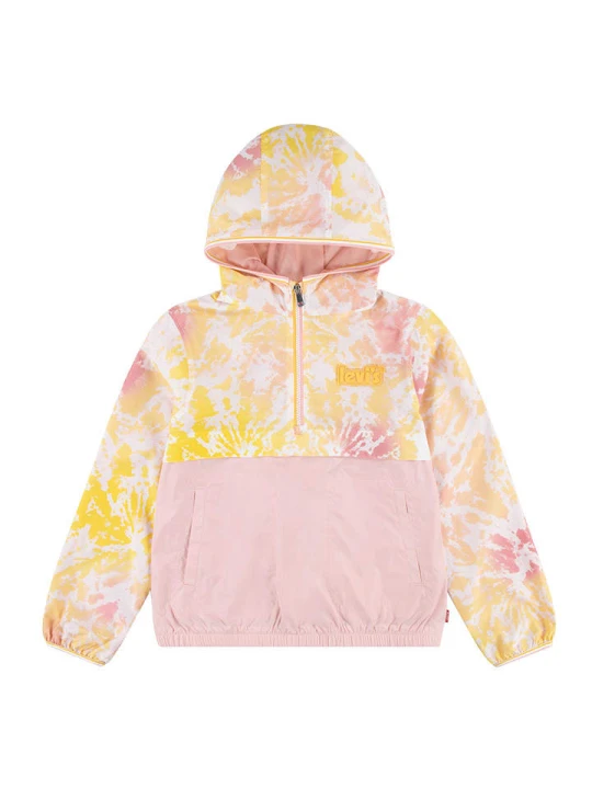 Zdjęcie produktu Levi's Kids Parka w kolorze jasnoróżowo-żółtym rozmiar: 152