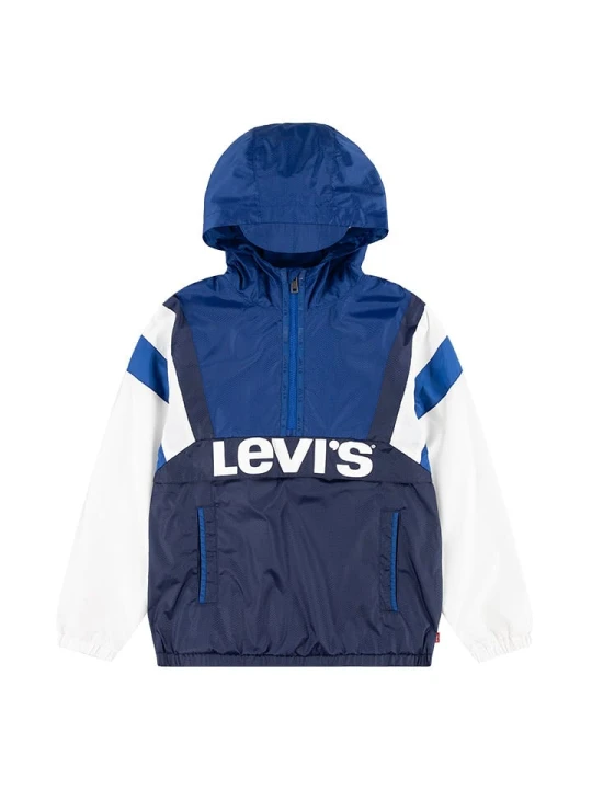 Zdjęcie produktu Levi's Kids Parka w kolorze niebiesko-białym rozmiar: 176