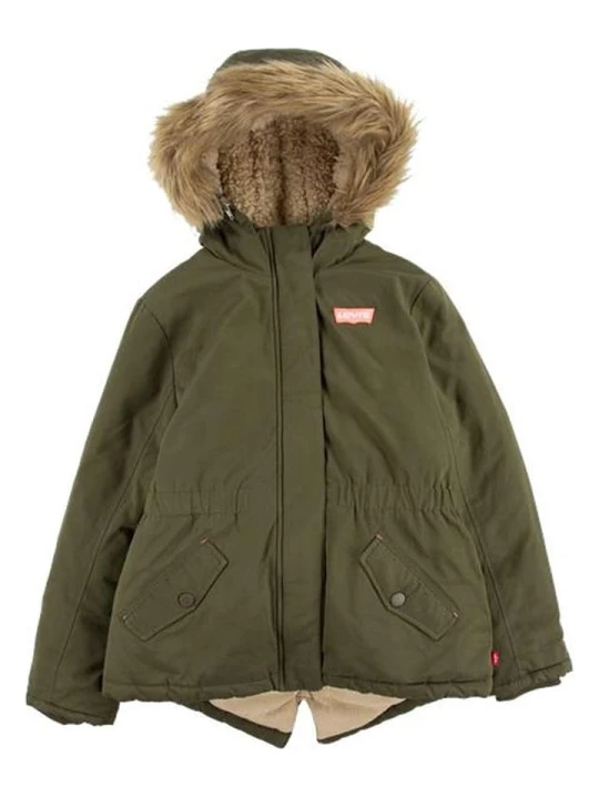Zdjęcie produktu Levi's Kids Parka w kolorze oliwkowym rozmiar: 158