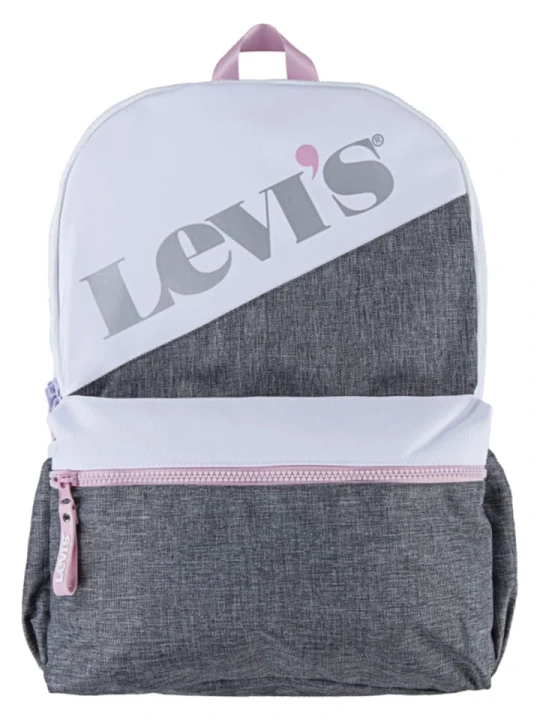 Zdjęcie produktu Levi's Kids Plecak w kolorze biało-szarym - 30 x 42 x 15 cm rozmiar: onesize