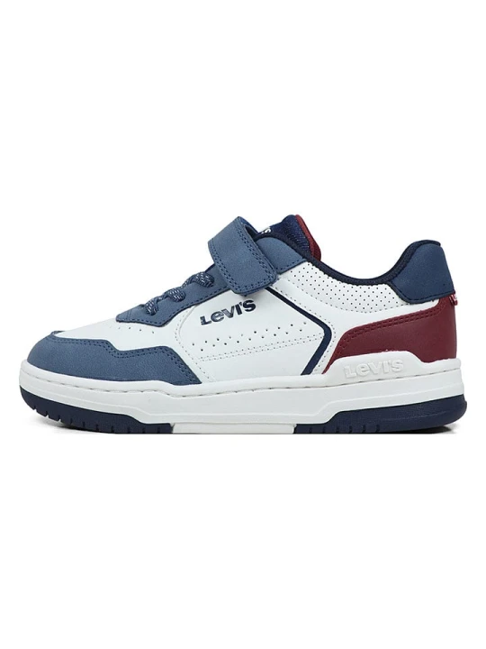 Zdjęcie produktu Levi's Kids Sneakersy "Elliot" w kolorze biało-niebieskim rozmiar: 28