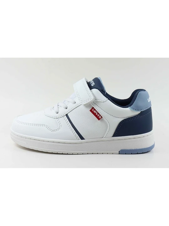 Zdjęcie produktu Levi's Kids Sneakersy "Kick" w kolorze biało-niebieskim rozmiar: 31