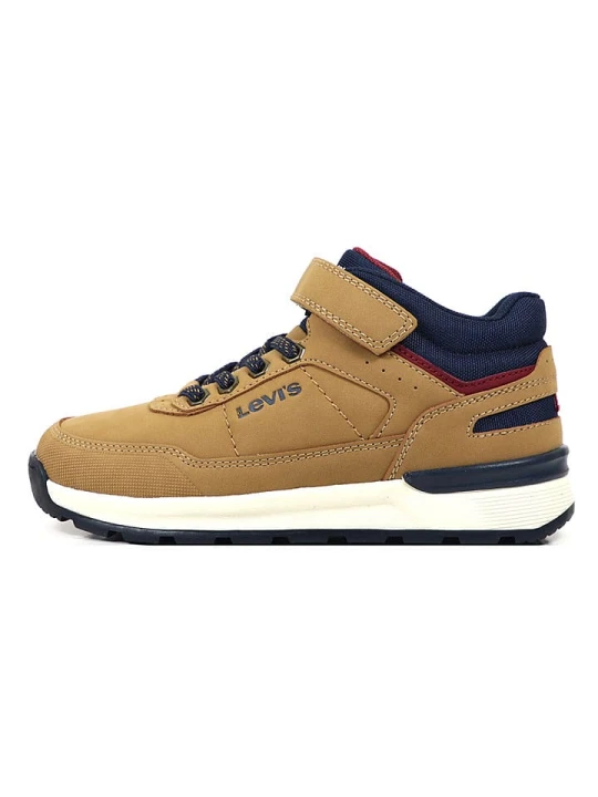 Zdjęcie produktu Levi's Kids Sneakersy "Sierra" w kolorze niebiesko-jasnobrązowym rozmiar: 34