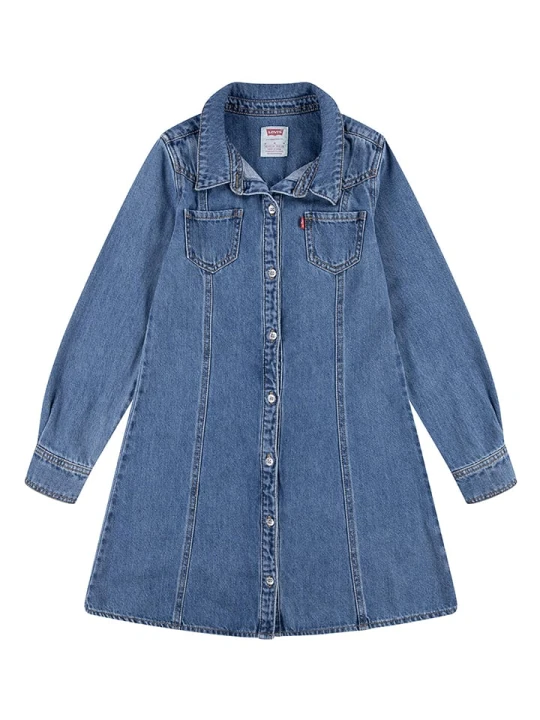 Zdjęcie produktu Levi's Kids Sukienka dżinsowa w kolorze niebieskim rozmiar: 152
